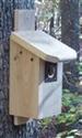 Cypress Flat-roof Bluebird House - click to enlarge photo Cypress Flat Roof Bluebird House